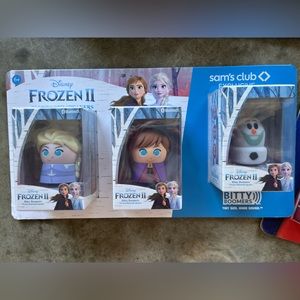 Bitty boomers frozen 3 pack speakers. New in box